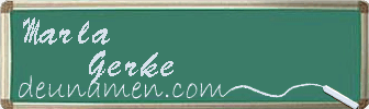 Marla Gerke Visitenkarte